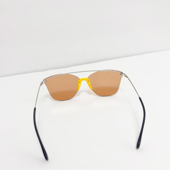 PRADA LINEA ROSSA UNISEX ORANGE LENS SUNGLASSES WITH BOX AND DUST CLOTH - Picture 7 of 12